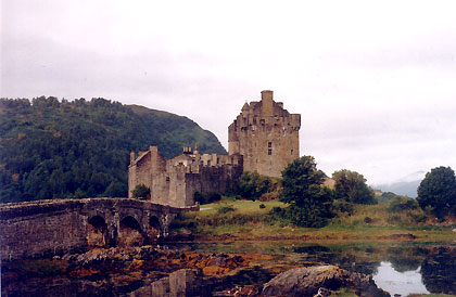 Eilean Donan Castle, in den Morgenstunden