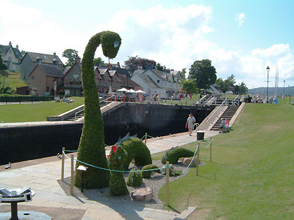 Nessie in Fort Augustus